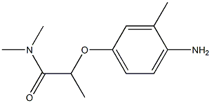2-(4-amino-3-methylphenoxy)-N,N-dimethylpropanamide|