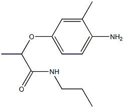  2-(4-amino-3-methylphenoxy)-N-propylpropanamide