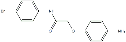 2-(4-aminophenoxy)-N-(4-bromophenyl)acetamide Struktur