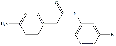 2-(4-aminophenyl)-N-(3-bromophenyl)acetamide