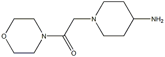 2-(4-aminopiperidin-1-yl)-1-(morpholin-4-yl)ethan-1-one