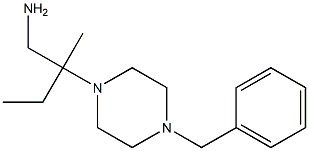 2-(4-benzylpiperazin-1-yl)-2-methylbutan-1-amine Structure