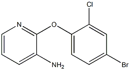 2-(4-bromo-2-chlorophenoxy)pyridin-3-amine