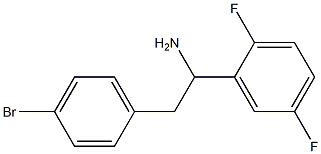 2-(4-bromophenyl)-1-(2,5-difluorophenyl)ethan-1-amine