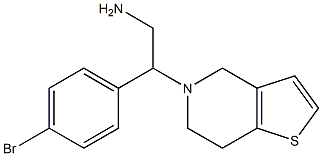 2-(4-bromophenyl)-2-(6,7-dihydrothieno[3,2-c]pyridin-5(4H)-yl)ethanamine
