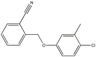2-(4-chloro-3-methylphenoxymethyl)benzonitrile