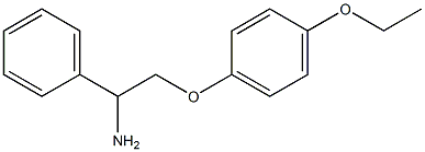 2-(4-ethoxyphenoxy)-1-phenylethanamine