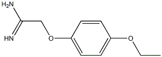 2-(4-ethoxyphenoxy)ethanimidamide Structure