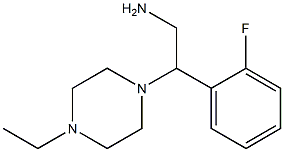  2-(4-ethylpiperazin-1-yl)-2-(2-fluorophenyl)ethan-1-amine