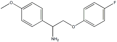  2-(4-fluorophenoxy)-1-(4-methoxyphenyl)ethanamine