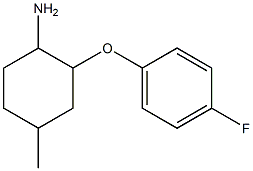 2-(4-fluorophenoxy)-4-methylcyclohexanamine