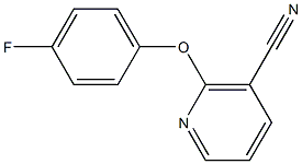 2-(4-fluorophenoxy)nicotinonitrile|