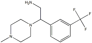 2-(4-methylpiperazin-1-yl)-2-[3-(trifluoromethyl)phenyl]ethanamine