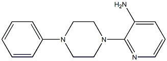 2-(4-phenylpiperazin-1-yl)pyridin-3-amine,,结构式