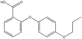  2-(4-propoxyphenoxy)benzoic acid