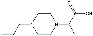 2-(4-propylpiperazin-1-yl)propanoic acid