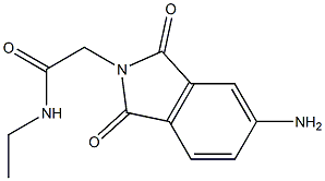 2-(5-amino-1,3-dioxo-2,3-dihydro-1H-isoindol-2-yl)-N-ethylacetamide