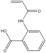 2-(acryloylamino)benzoic acid Struktur