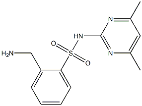 2-(aminomethyl)-N-(4,6-dimethylpyrimidin-2-yl)benzene-1-sulfonamide