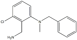 2-(aminomethyl)-N-benzyl-3-chloro-N-methylaniline