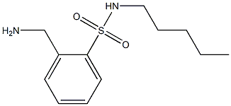 2-(aminomethyl)-N-pentylbenzene-1-sulfonamide