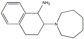 2-(azepan-1-yl)-1,2,3,4-tetrahydronaphthalen-1-amine,,结构式