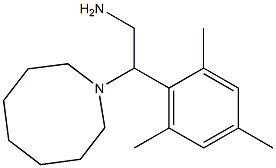 2-(azocan-1-yl)-2-(2,4,6-trimethylphenyl)ethan-1-amine,,结构式