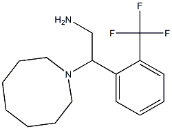 2-(azocan-1-yl)-2-[2-(trifluoromethyl)phenyl]ethan-1-amine|