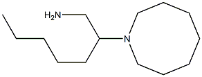 2-(azocan-1-yl)heptan-1-amine,,结构式