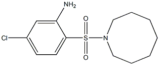 2-(azocane-1-sulfonyl)-5-chloroaniline 结构式