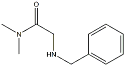 2-(benzylamino)-N,N-dimethylacetamide Structure