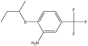 2-(butan-2-ylsulfanyl)-5-(trifluoromethyl)aniline
