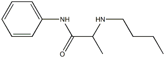 2-(butylamino)-N-phenylpropanamide Structure