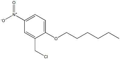 2-(chloromethyl)-1-(hexyloxy)-4-nitrobenzene