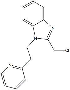 2-(chloromethyl)-1-[2-(pyridin-2-yl)ethyl]-1H-1,3-benzodiazole
