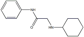 2-(cyclohexylamino)-N-phenylacetamide Structure