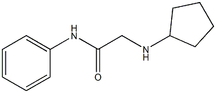 2-(cyclopentylamino)-N-phenylacetamide Structure