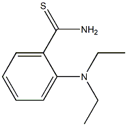 2-(diethylamino)benzene-1-carbothioamide Struktur