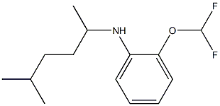 2-(difluoromethoxy)-N-(5-methylhexan-2-yl)aniline|