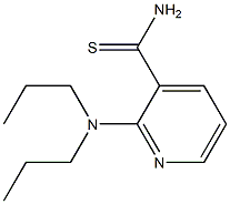 2-(dipropylamino)pyridine-3-carbothioamide 结构式