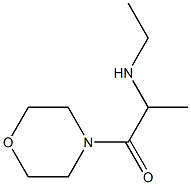 2-(ethylamino)-1-(morpholin-4-yl)propan-1-one Structure