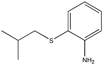 2-(isobutylthio)aniline 化学構造式