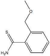 2-(methoxymethyl)benzenecarbothioamide,,结构式