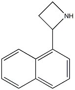 2-(naphthalen-1-yl)azetidine Structure