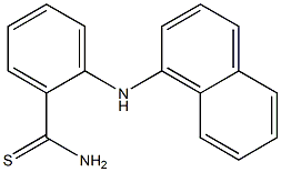 2-(naphthalen-1-ylamino)benzene-1-carbothioamide Structure