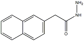 2-(naphthalen-2-yl)acetohydrazide Struktur