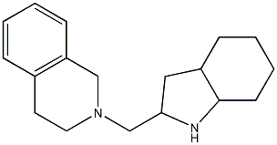 2-(octahydro-1H-indol-2-ylmethyl)-1,2,3,4-tetrahydroisoquinoline Structure