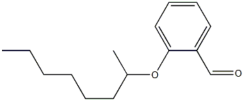 2-(octan-2-yloxy)benzaldehyde Structure