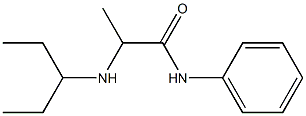 2-(pentan-3-ylamino)-N-phenylpropanamide|