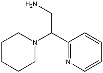 2-(piperidin-1-yl)-2-(pyridin-2-yl)ethan-1-amine 结构式